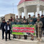 Проведена работа по озеленению с депутатами маслихата
