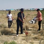 Қорық қызметкерлері сенбілікте