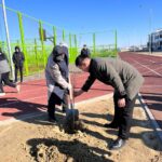 Наурыз мерекесіне орай көгалдандыру жұмыстары жүргізілді