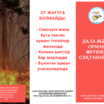 Предупреждение лесных и степных пожаров
