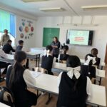 Қаратерең ауылында экологиялық сабақ өткізілді