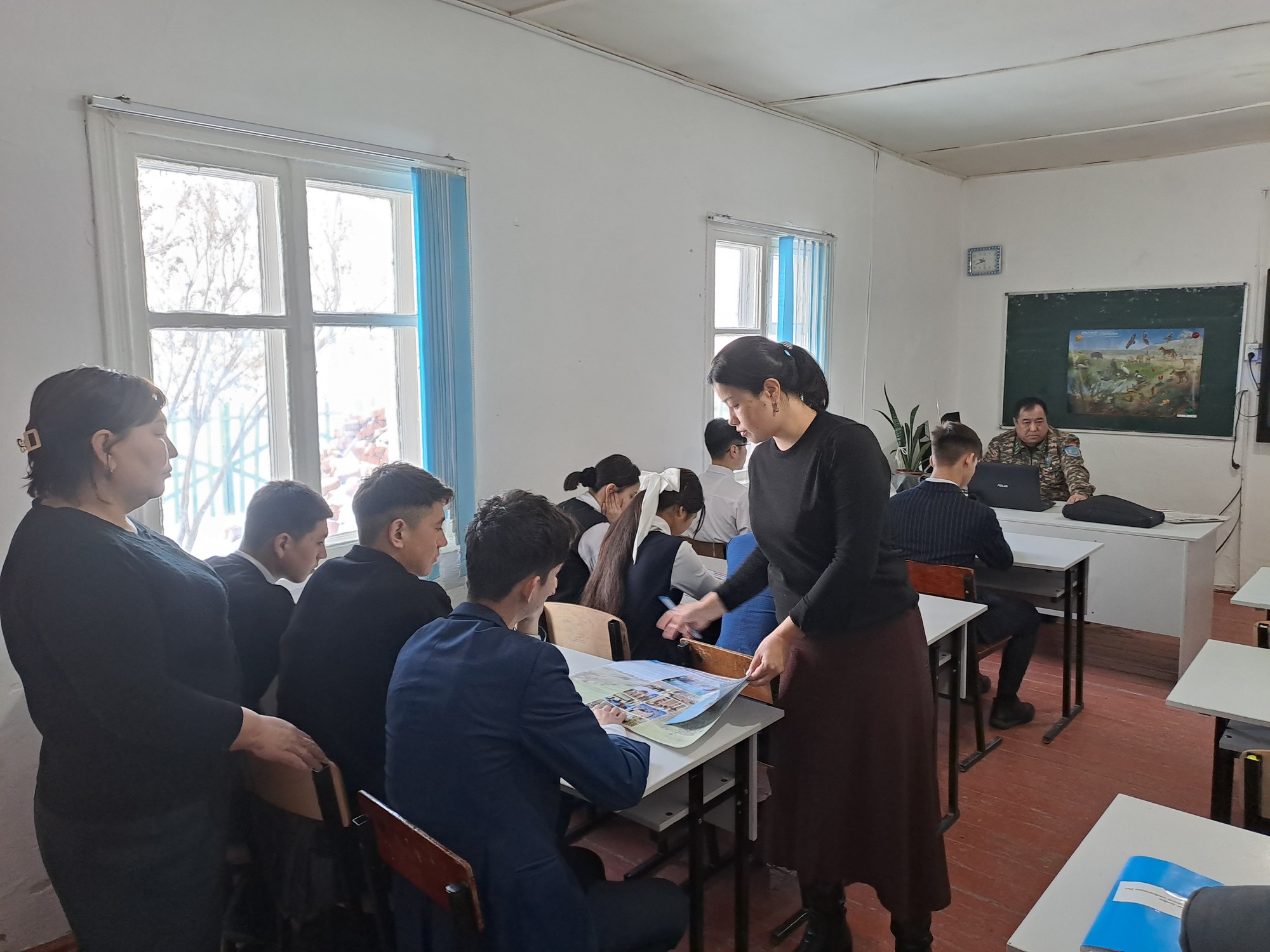 ПРОВЕДЕН ЭКОЛОГИЧЕСКИЙ УРОК В А/О САПАК