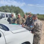 Смена дежурства у государственных инспекторов Барсакельмесского государственного природного заповедника