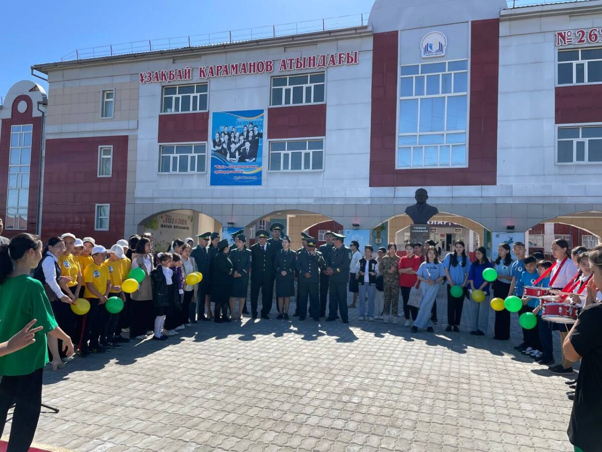 Бүкілқазақстандық ағ­аш отырғызу күні акциясы #262 мекиеп-гимназиясында