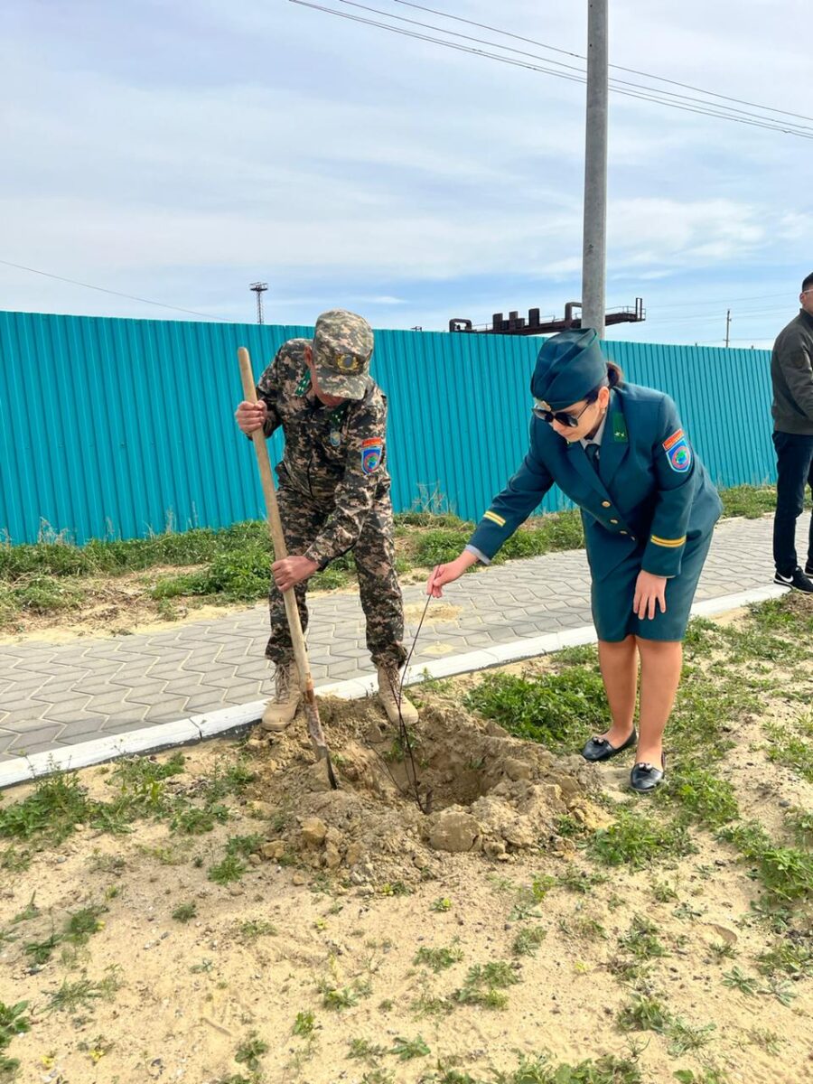 Барсакелместіктер халық қалаулыларымен көркейту - көгалдандыру жұмыстарын жүргізді