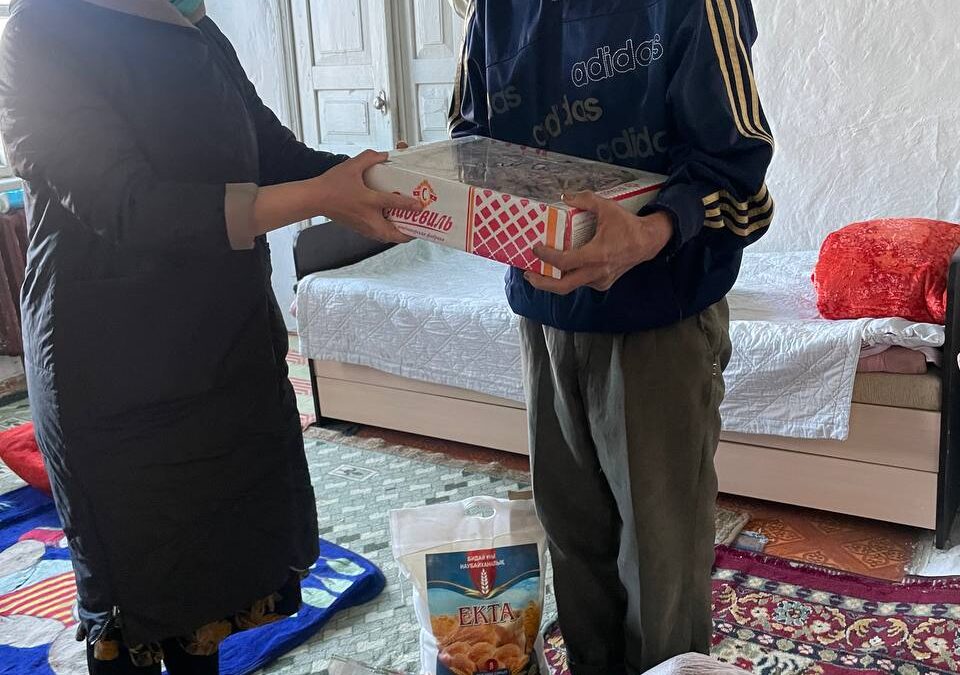 Благотворительная акция Барсакельмесского государственного природного заповедника в рамках праздника Наурыз