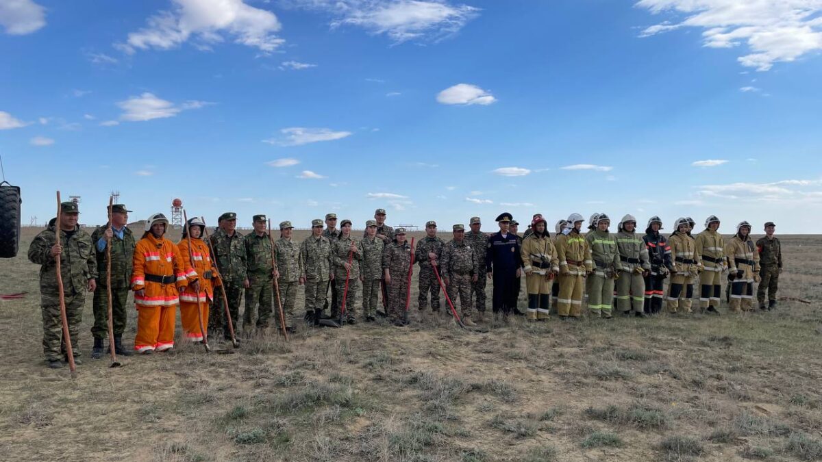 В Барсакельмесском заповеднике начался пожароопасный сезон