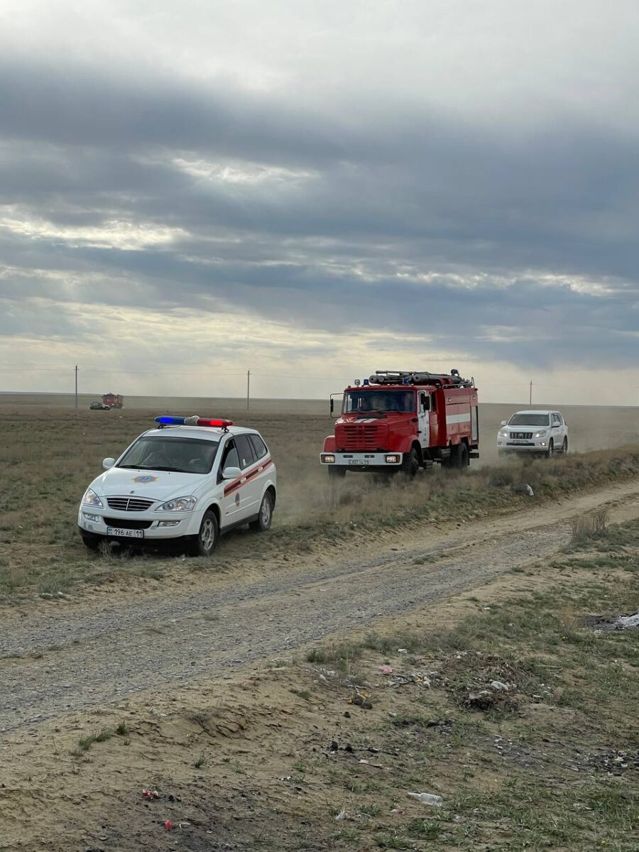 В Барсакельмесском заповеднике начался пожароопасный сезон