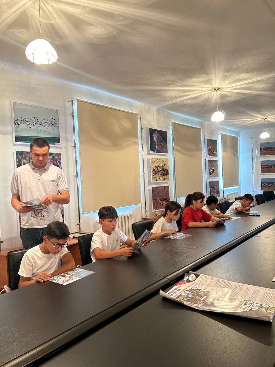 Экологический урок "Туған өлке табиғаты"