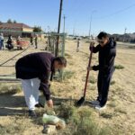 Сотрудники заповедника провели экологическую акцию "Таза Қазақстан"