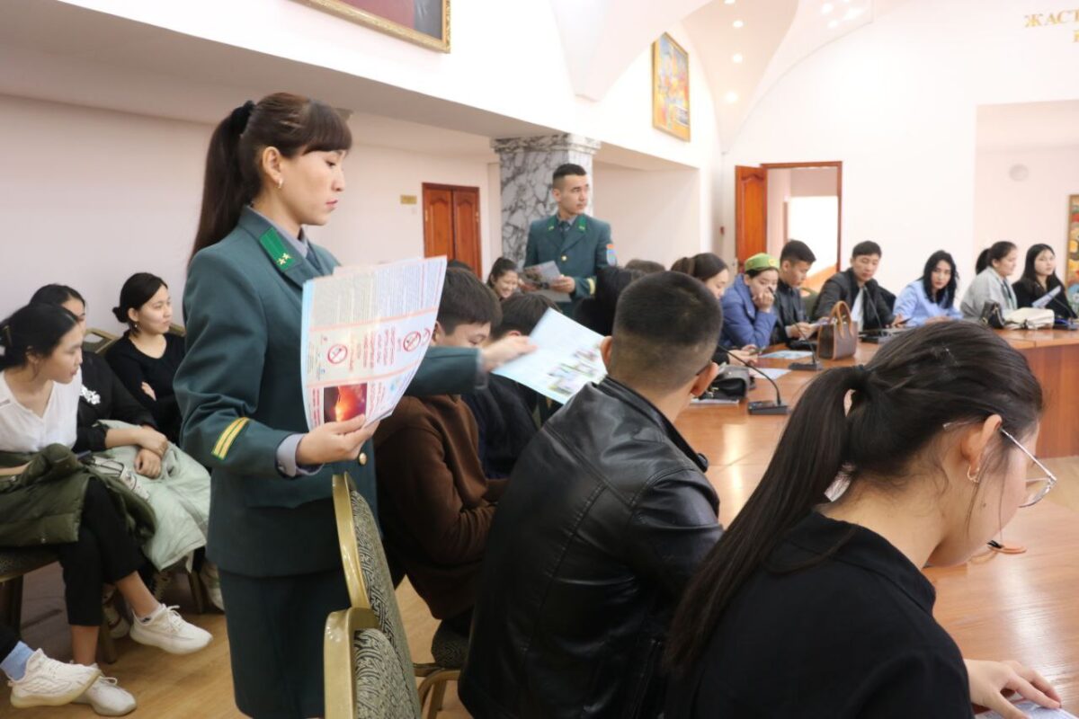 ҚОРҚЫТ - АТА АТЫНДАҒЫ ҚМУ СТУДЕНТТЕРІМЕН КЕЗДЕСУ