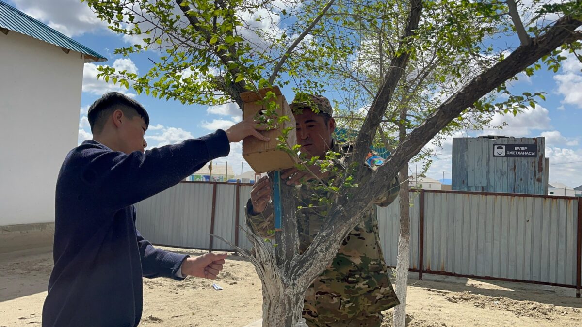 В селе Каратерең прошло познавательное мероприятие «Птицы - наши друзья»
