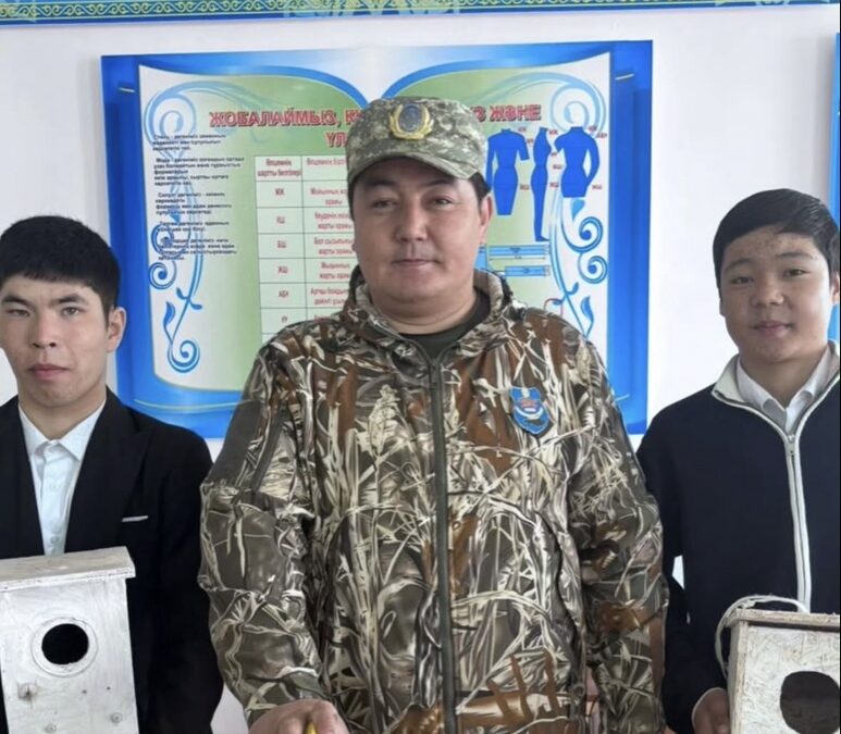 Барсакельмесский государственный природный заповедник начал проведение природоохранных мероприятий, направленных на заботу о птицах