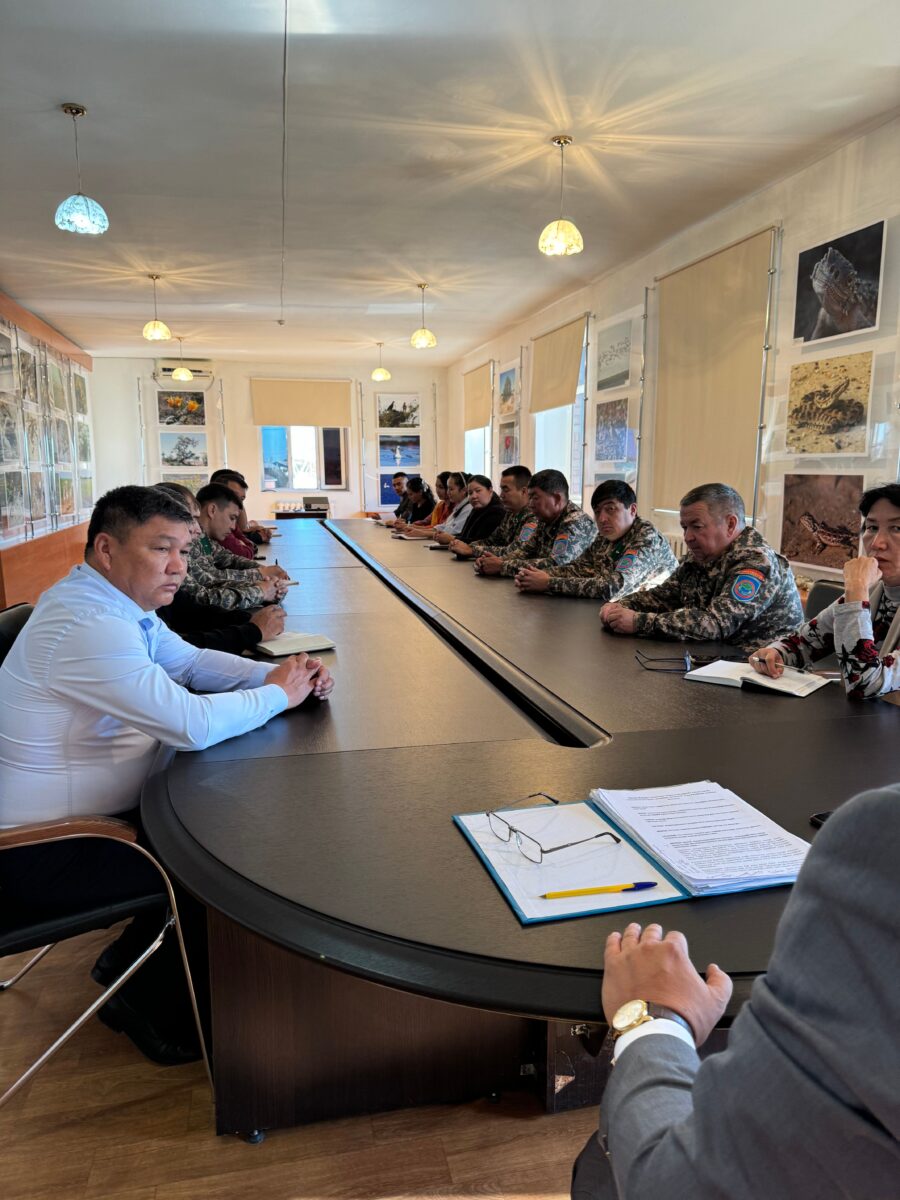 В Барсакельмесском государственном природном заповеднике обсудили Послание главы государства