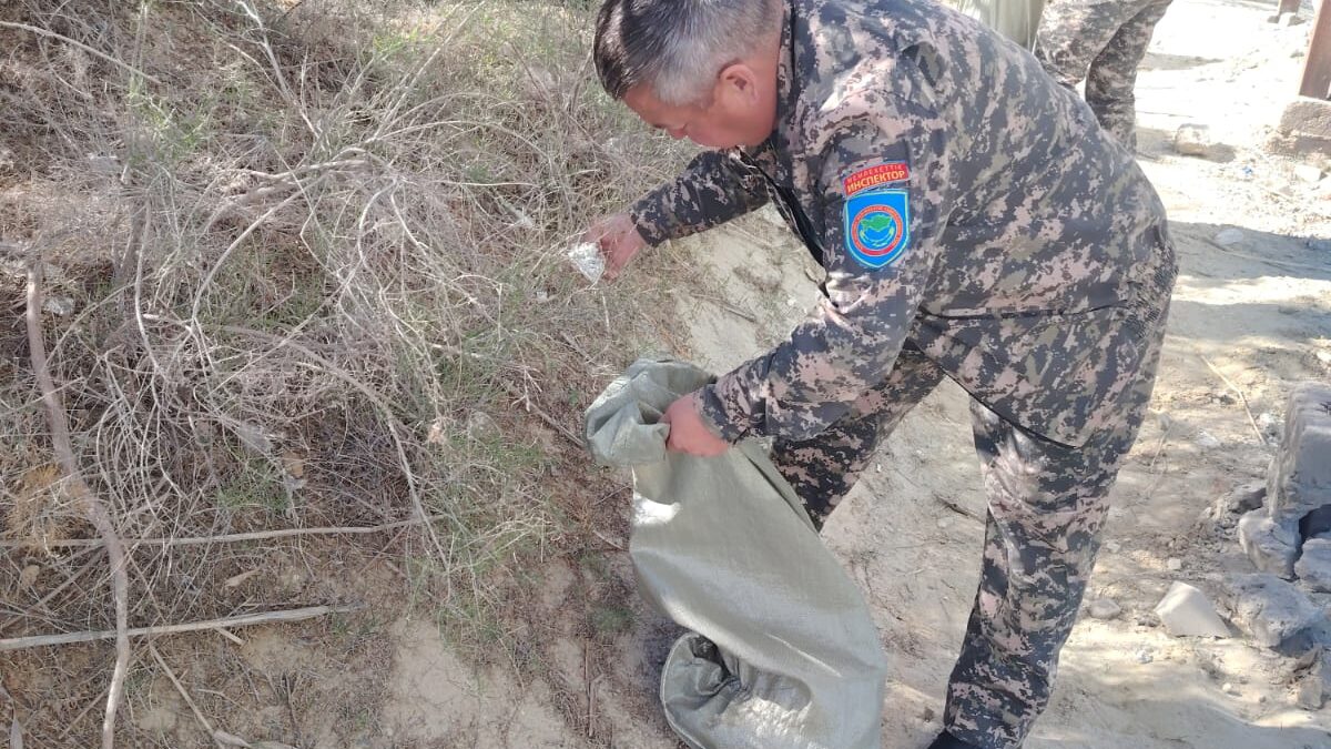 Киелі орындарда тазалық жұмыстары жүргізілді