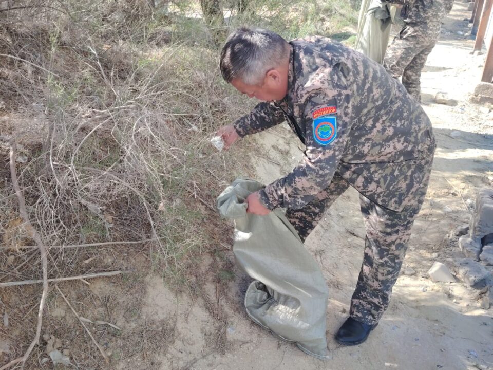 Киелі орындарда тазалық жұмыстары жүргізілді