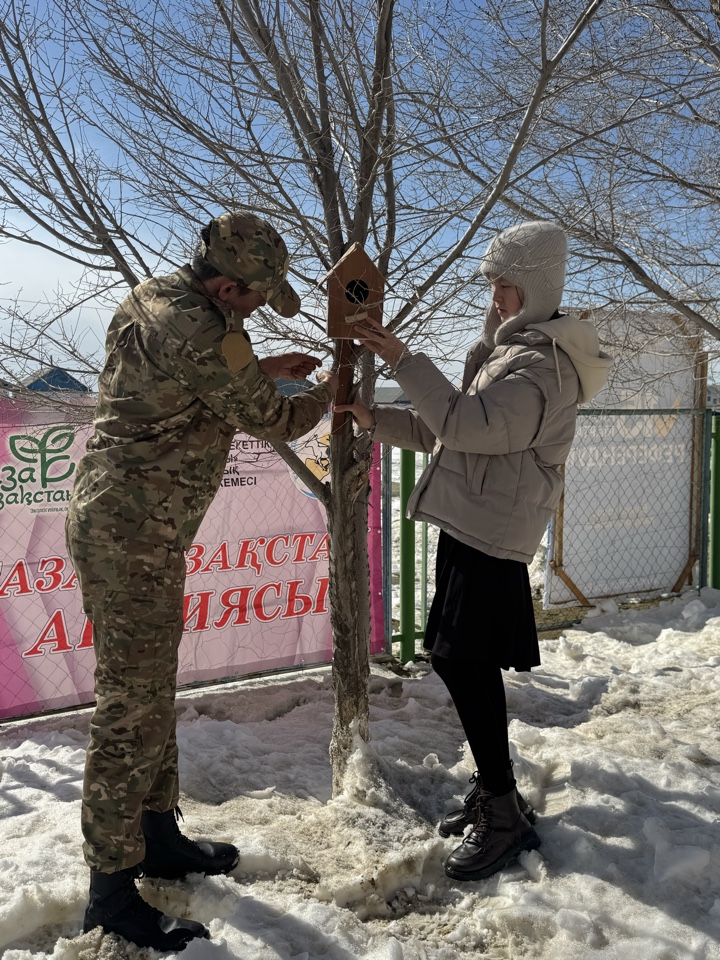 Барсакелмес мемлекеттік табиғи қорығы құстарға қамқорлық жасауға бағытталған экологиялық іс-шараларды бастады