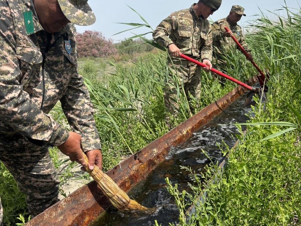 Қасқақұлан учаскесінде «Мөлдір бұлақ» акциясы жүргізілді