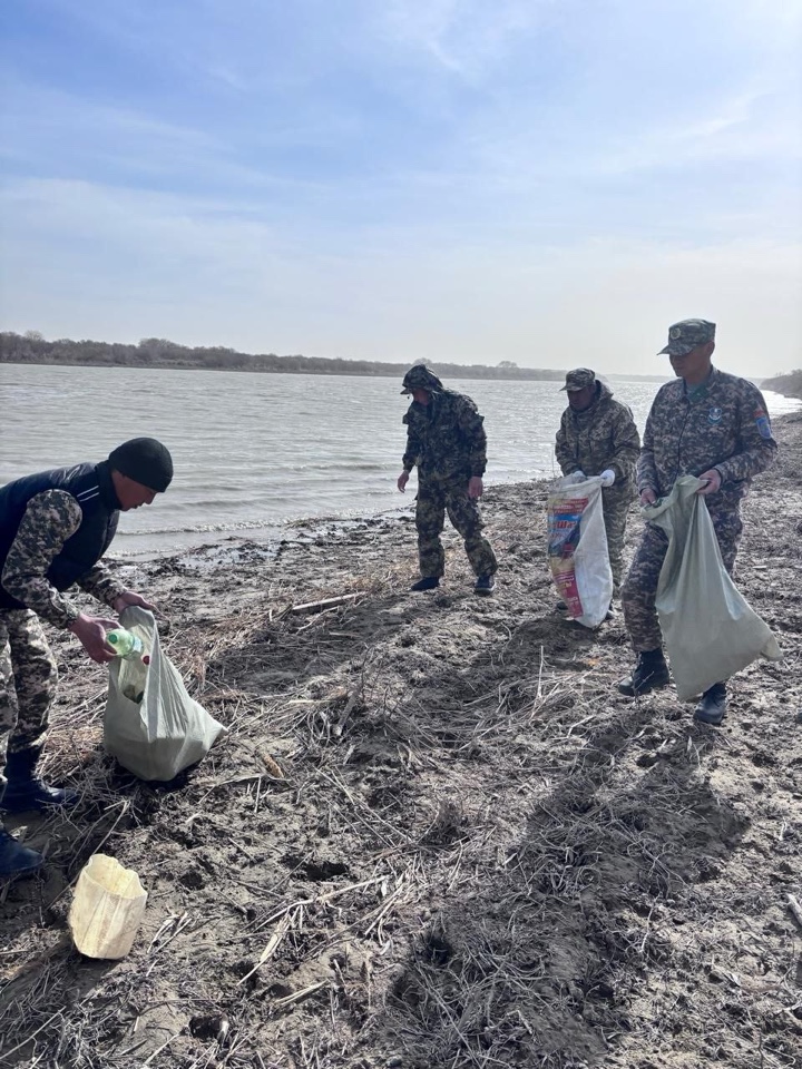 Прошла экологическая акция «Таза жағалау»