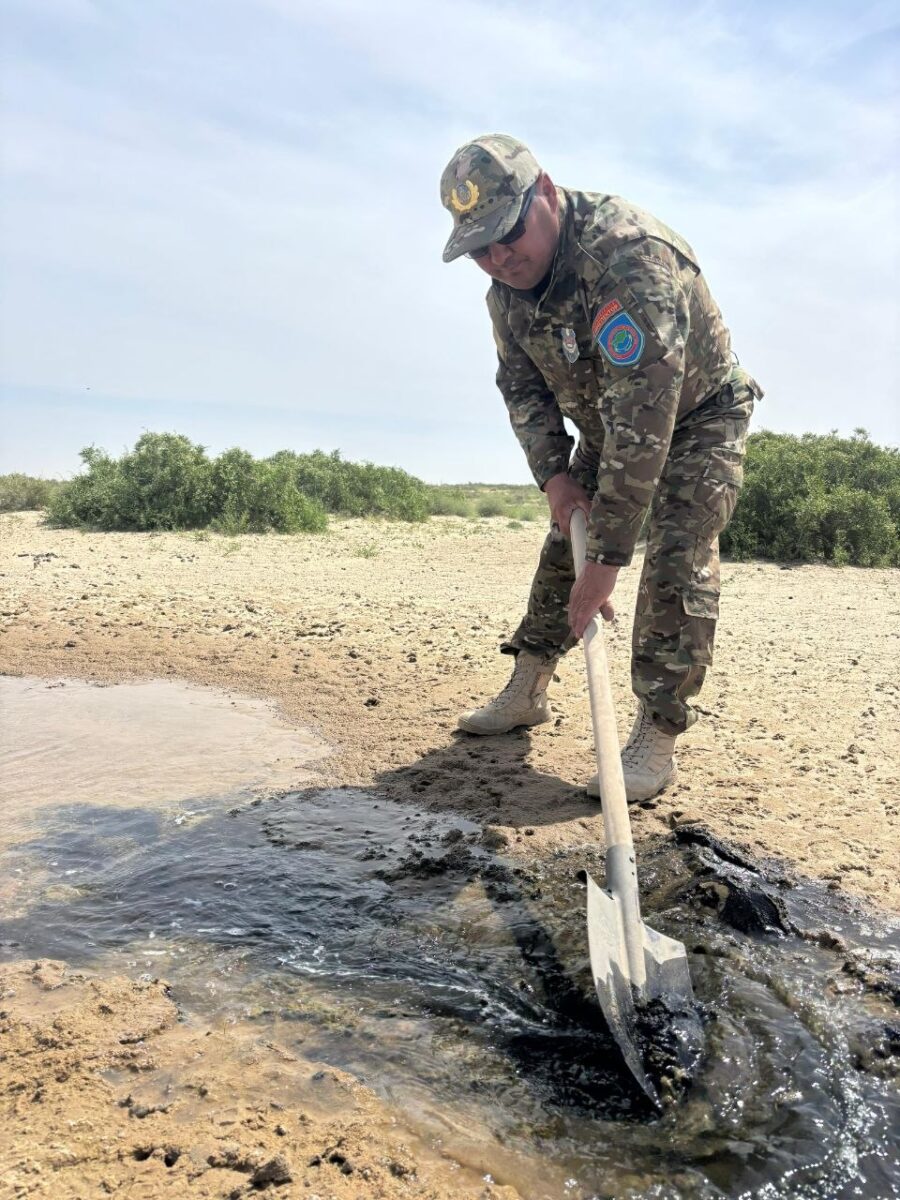 Қасқақұлан учаскесінде «Мөлдір бұлақ» акциясы жүргізілді