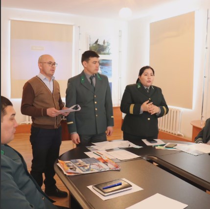 Мемлекеттік инспекторлардың оқу - сабақтары өткізілді