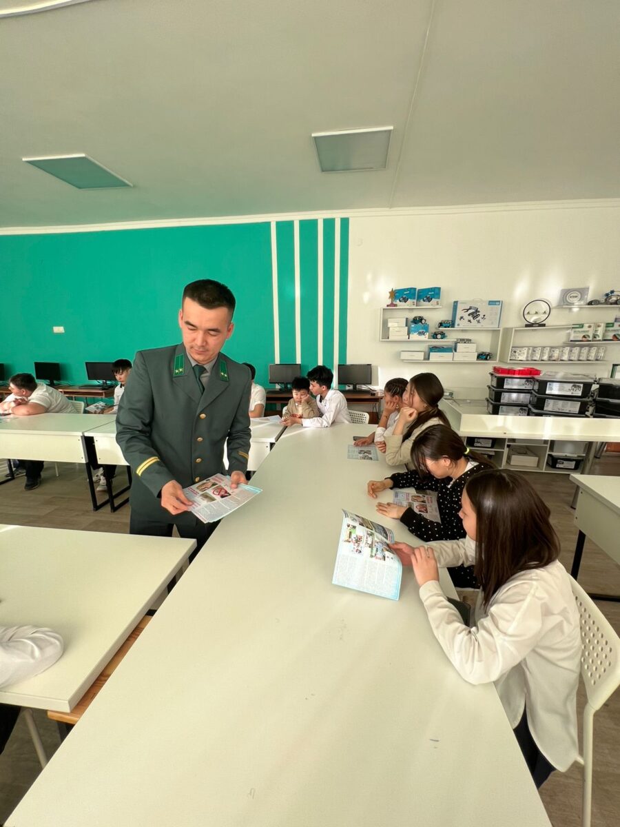 Қызылорда қаласының мектеп оқушыларымен кездесу өткізілді