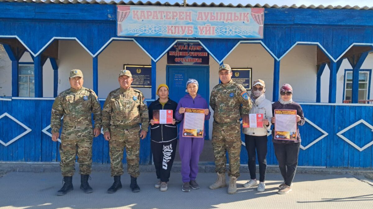 Сжигание сухой травы - угроза природе и жизни!