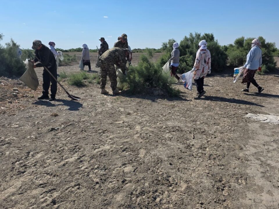 Жалпыұлттық «Таза Қазақстан» экологиялық акциясы аясында «Таза өлке» тазалық жұмыстары ұйымдастырылды