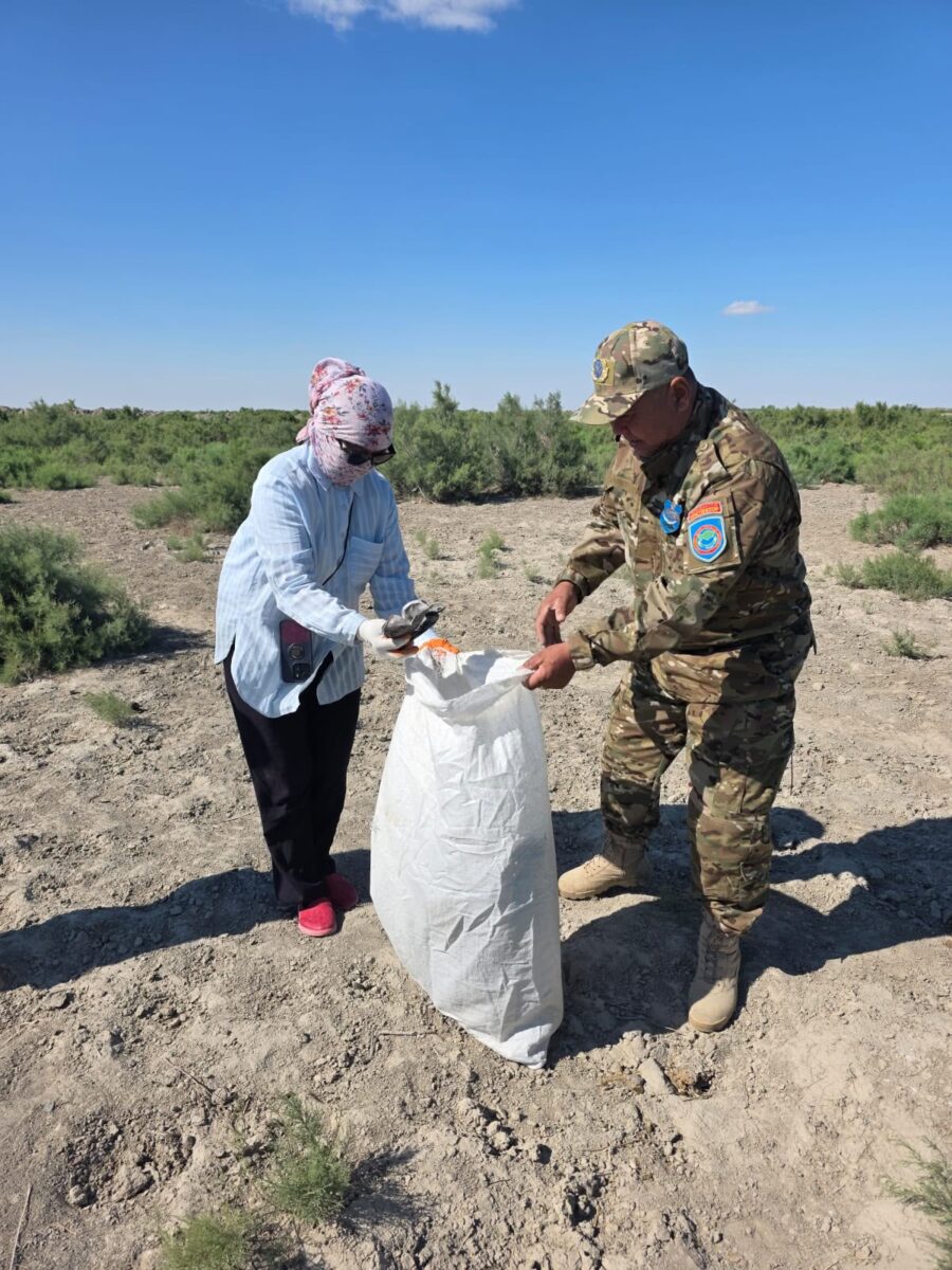 Жалпыұлттық «Таза Қазақстан» экологиялық акциясы аясында «Таза өлке» тазалық жұмыстары ұйымдастырылды