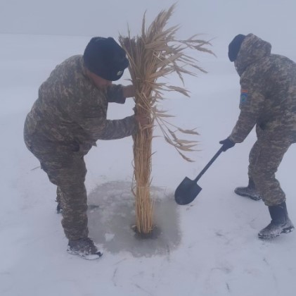 НА ТЕРРИТОРИИ ЗАПОВЕДНИКА ПРОВЕЛИ РАБОТЫ ПО АЭРАЦИИ ВОДОЕМОВ