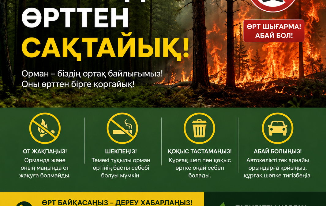 Берегите лес от пожаров!