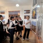 В рамках темы «Барсакельмес – родина куланов» для школьников были проведены познавательные занятия
