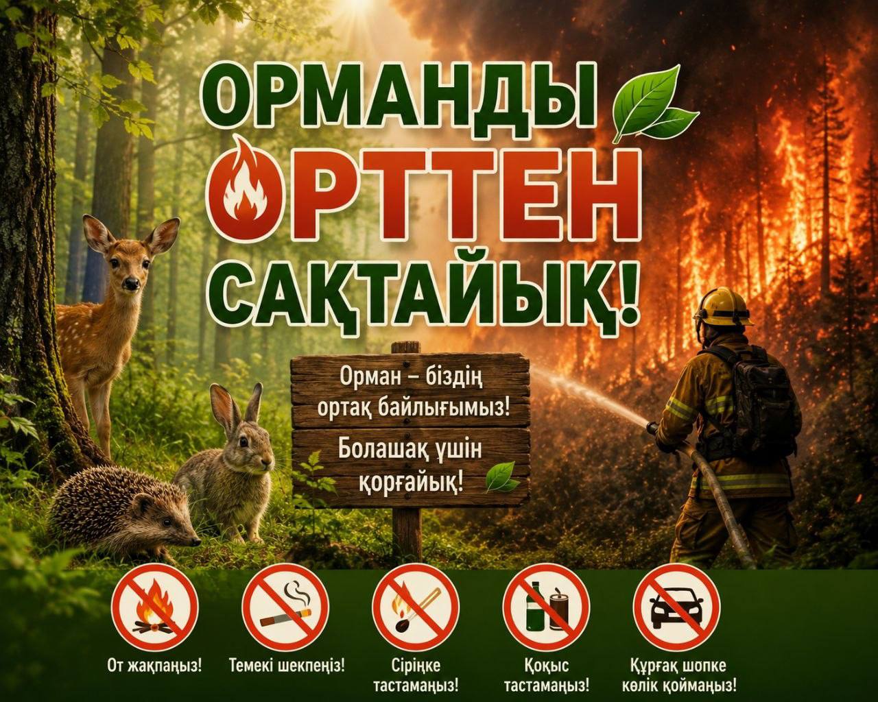 Соблюдайте правила пожарной безопасности!